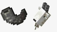 When goats hit a solid block whilst ramming, they can drop their horns for players (Image via Mojang).